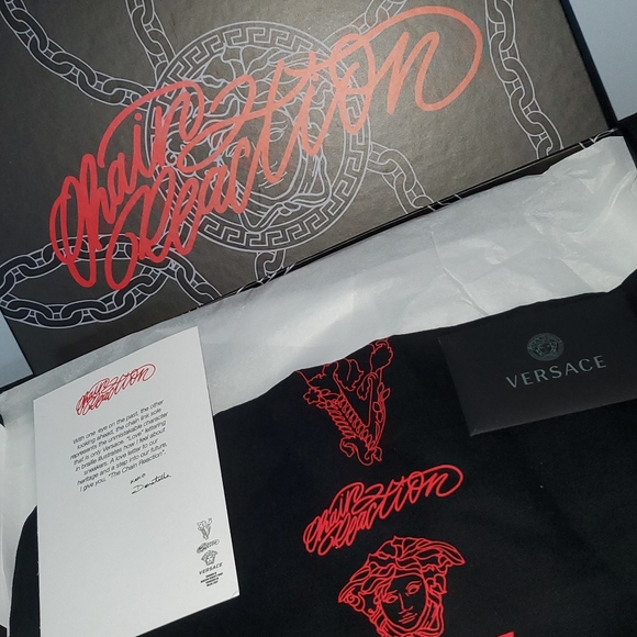 VERSACE CHAIN REACTION SNEAKERS - Picture 3 of 12